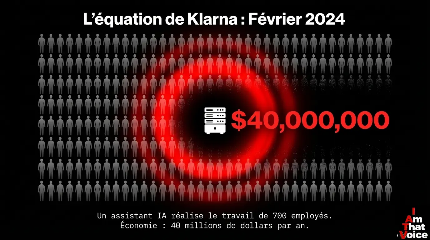 L&rsquo;équation de Klarna — Février 2024 : 700 employés = $40,000,000