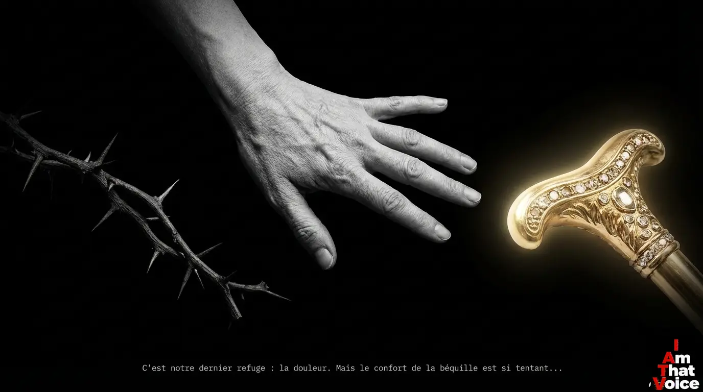 C&rsquo;est notre dernier refuge : la douleur. Mais le confort de la béquille est si tentant&hellip;