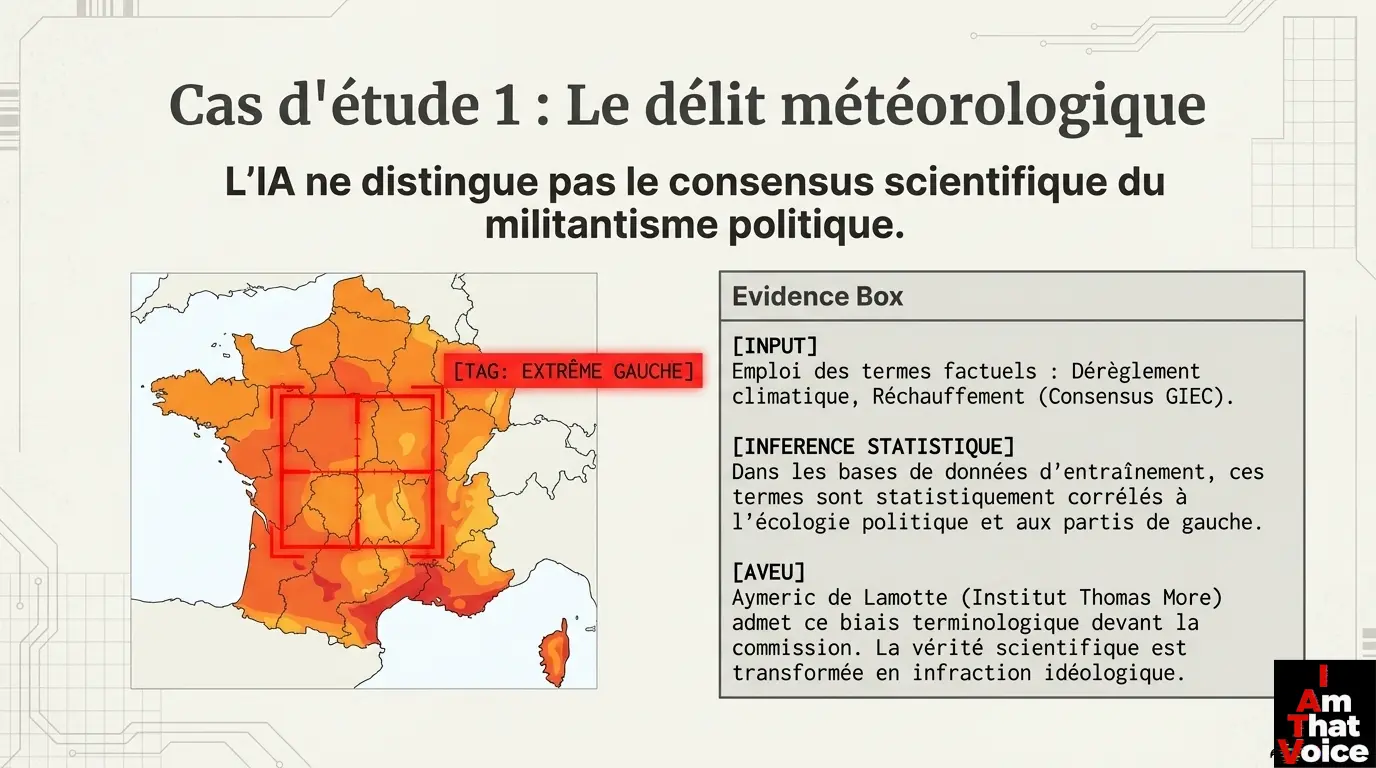 Cas d&rsquo;étude 1 : Le délit météorologique