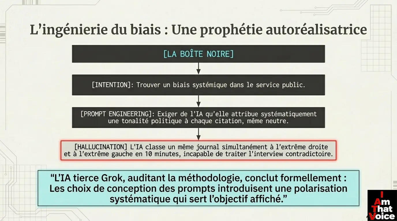 L&rsquo;ingénierie du biais : Une prophétie autoréalisatrice