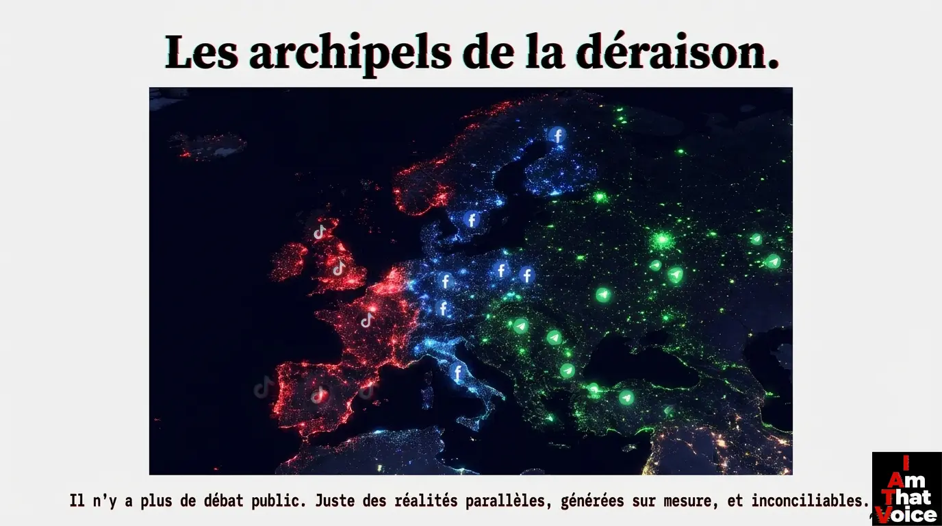 Les archipels de la déraison — il n&rsquo;y a plus de débat public, juste des réalités parallèles inconciliables
