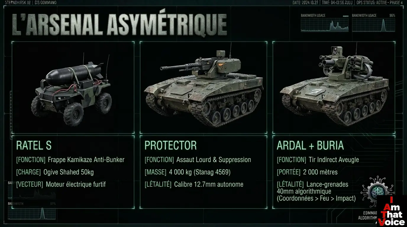 Le Protector : mastodonte de 4 tonnes prêt au combat