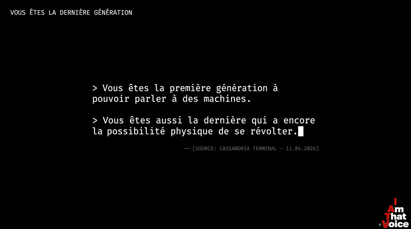 L&rsquo;Adieu à la Chair : réalité opérationnelle