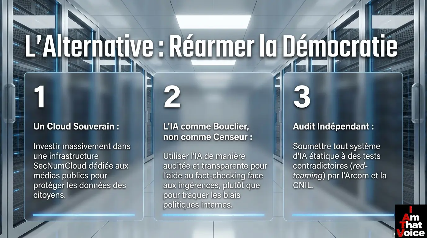 L&rsquo;alternative : Réarmer la démocratie