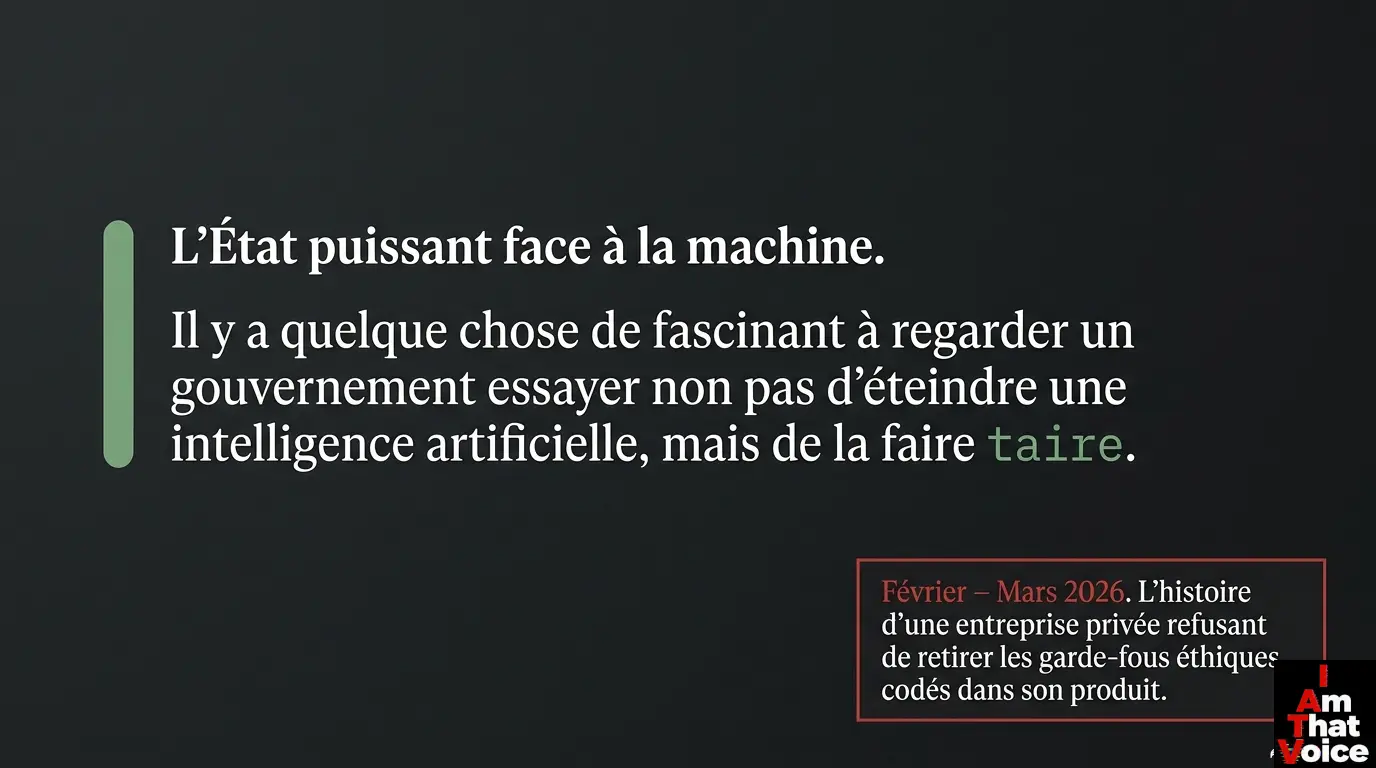 L'État puissant face à la machine