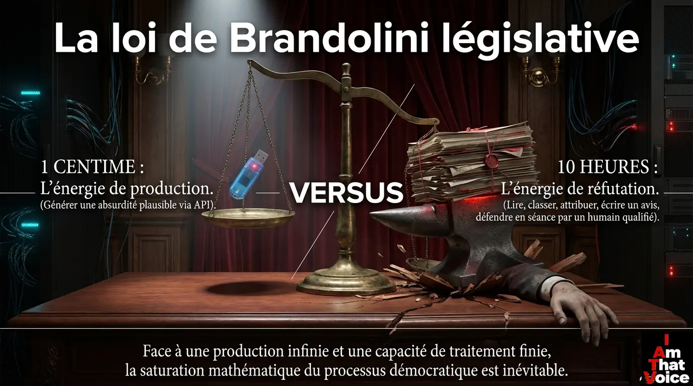 La loi de Brandolini appliquée au Palais Bourbon : produire vs réfuter