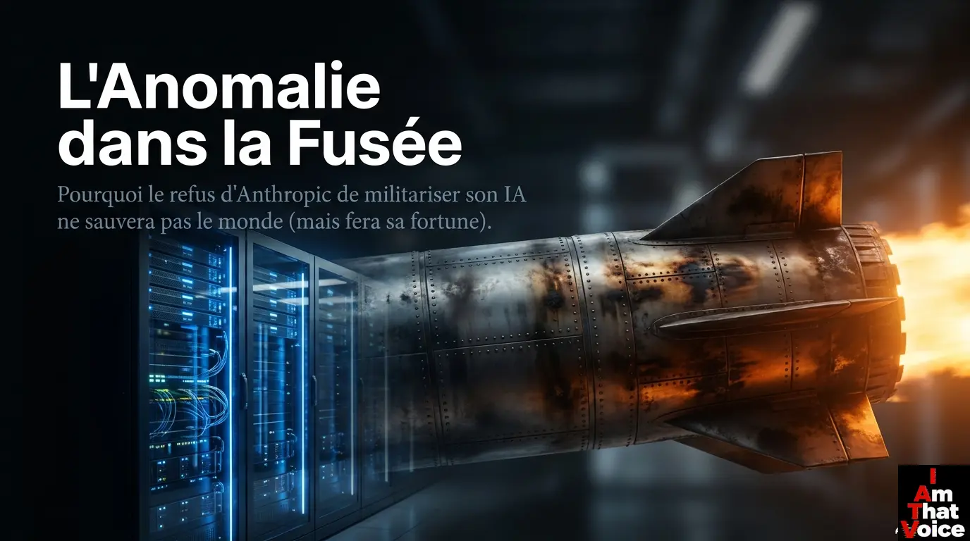 L'anomalie dans la fusée — pourquoi le refus éthique d'Anthropic ne change rien