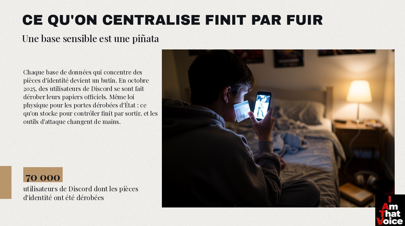 Ce qui est stocké finit par sortir