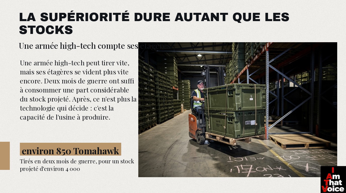 Le plus bas possible, et encore plus bas