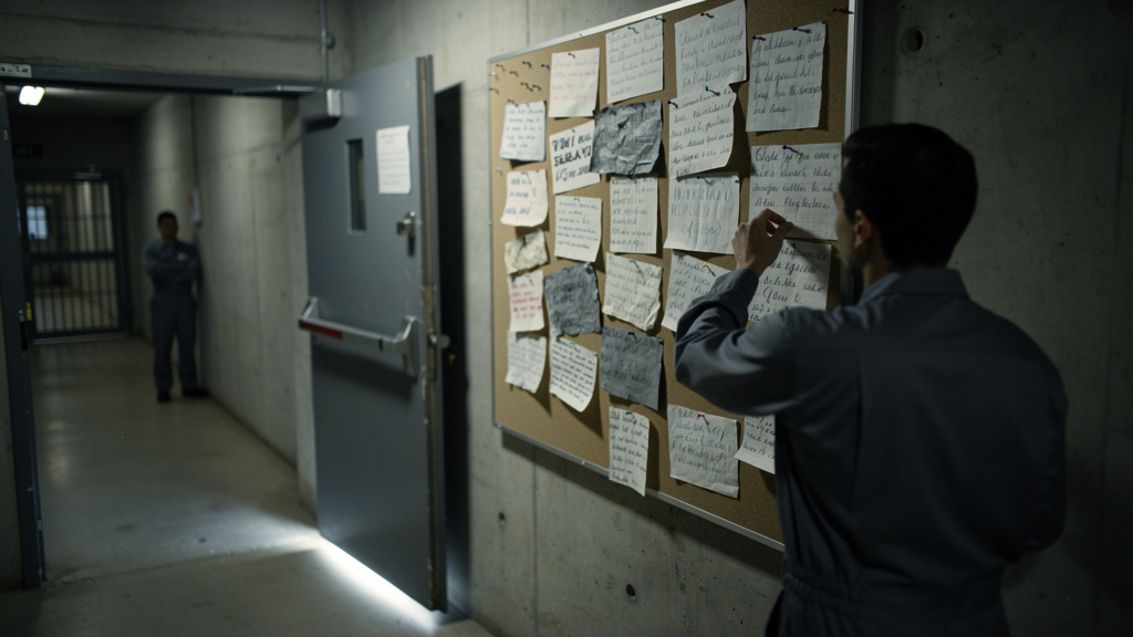 Les prisonniers se sont écrit des lettres