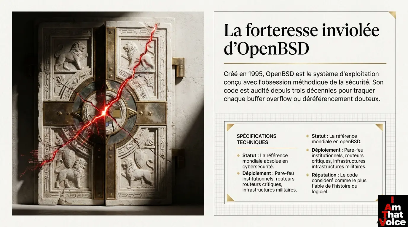 La forteresse inviolée d'OpenBSD