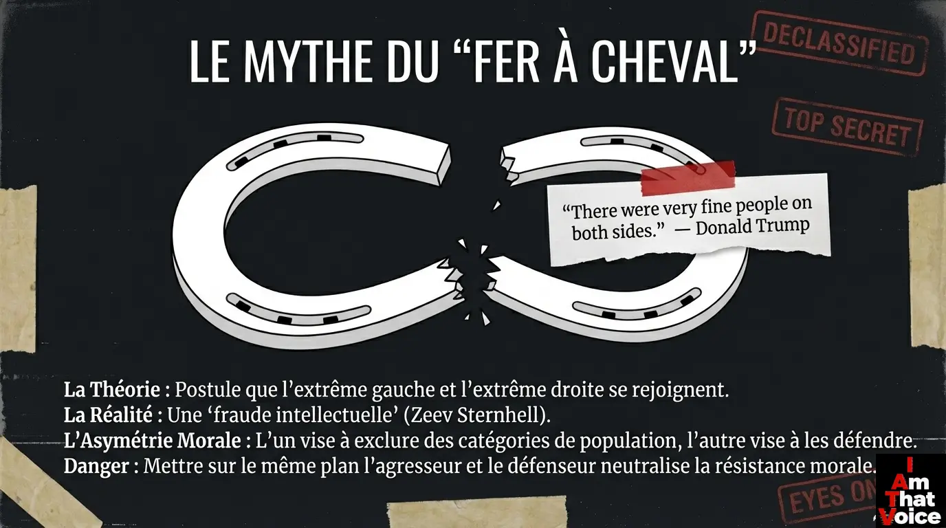 Le mythe du &ldquo;fer à cheval&rdquo; — une fraude intellectuelle