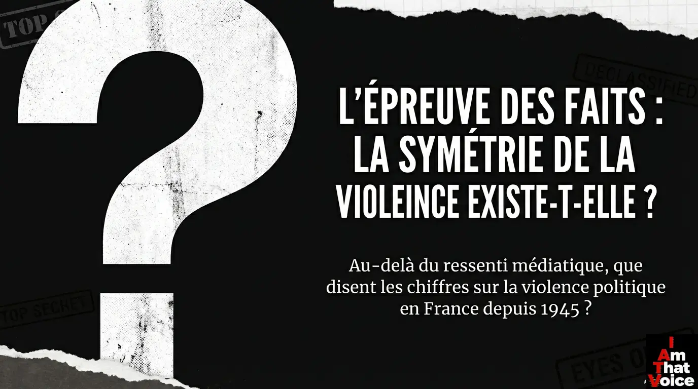 L&rsquo;épreuve des faits : la symétrie de la violence existe-t-elle ?