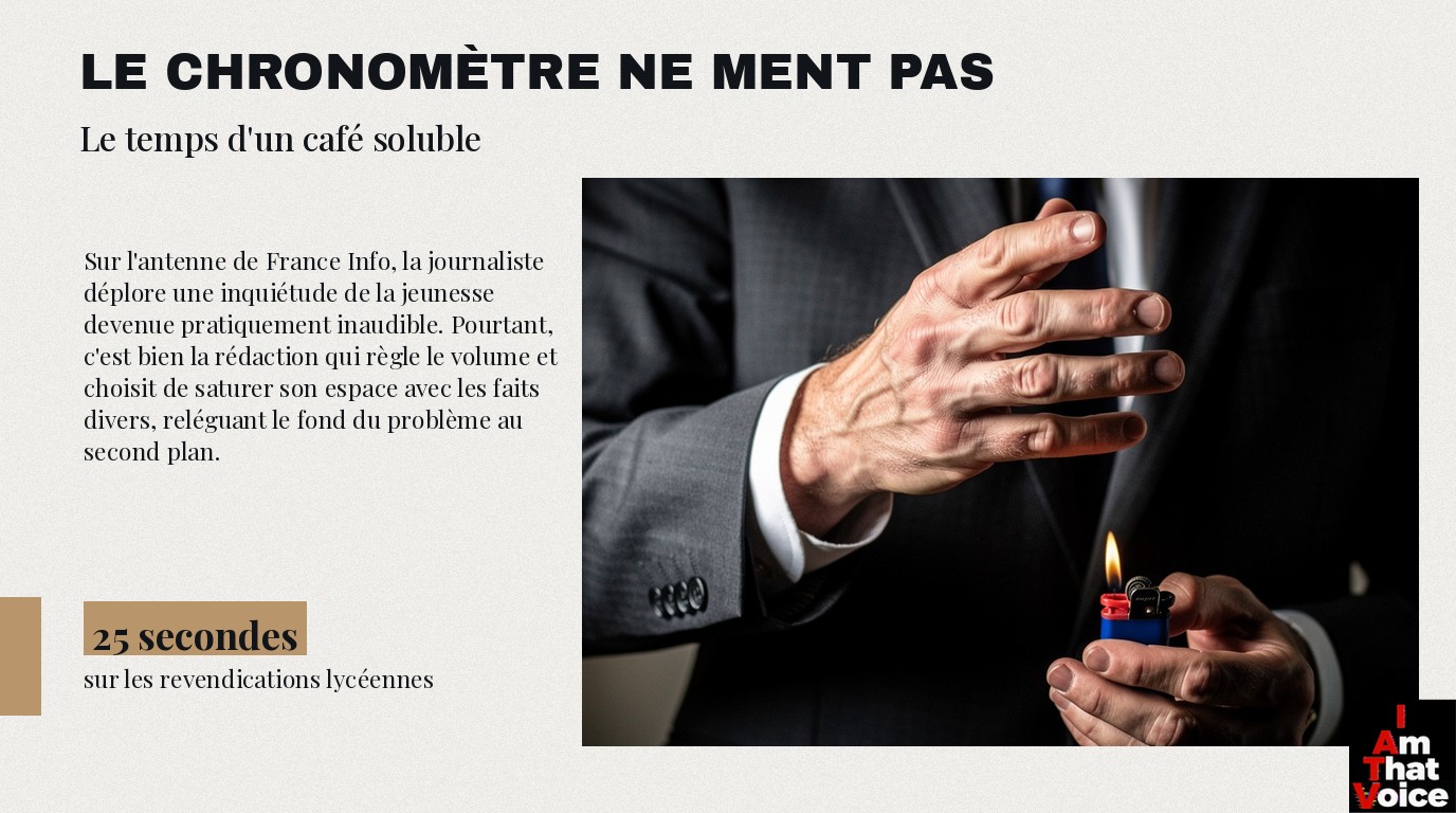 France 2, ou la poubelle comme feu de camp